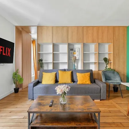 Quartier Les Marais 1 Bedroom With Netflix Appartamento