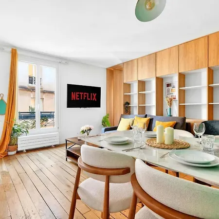 Appartamento Quartier Les Marais 1 Bedroom With Netflix