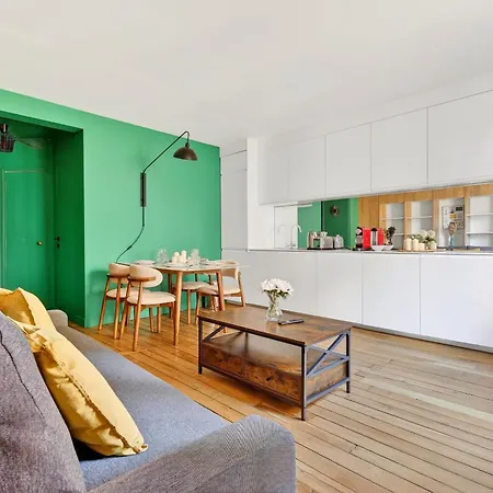 Quartier Les Marais 1 Bedroom With Netflix Appartamento