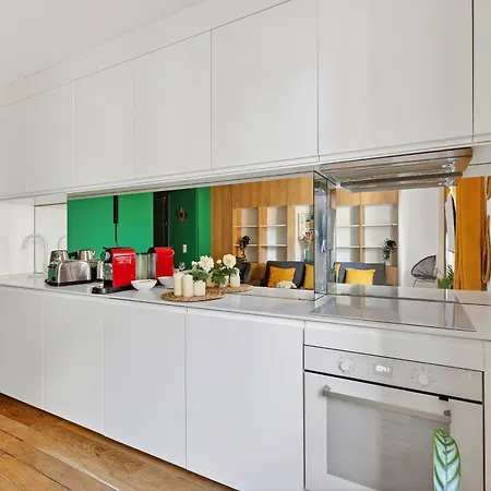Quartier Les Marais 1 Bedroom With Netflix Parigi